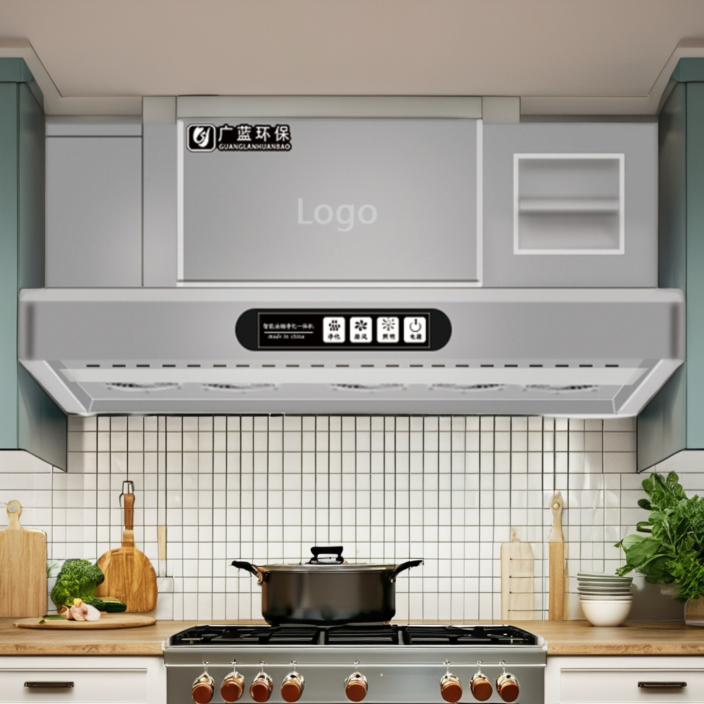 Commercial Kitchen Range Hood - Smart Range Hood with ESP for