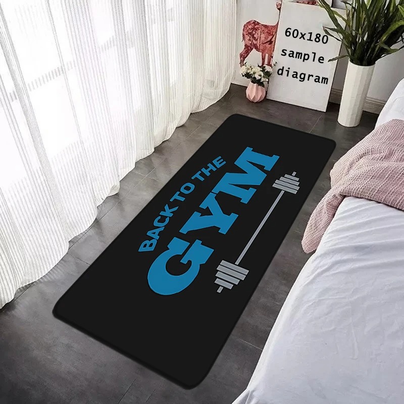 Commercial Kitchen Non Slip Flooring - GYM Exercise Floor Mat Time Non-slip