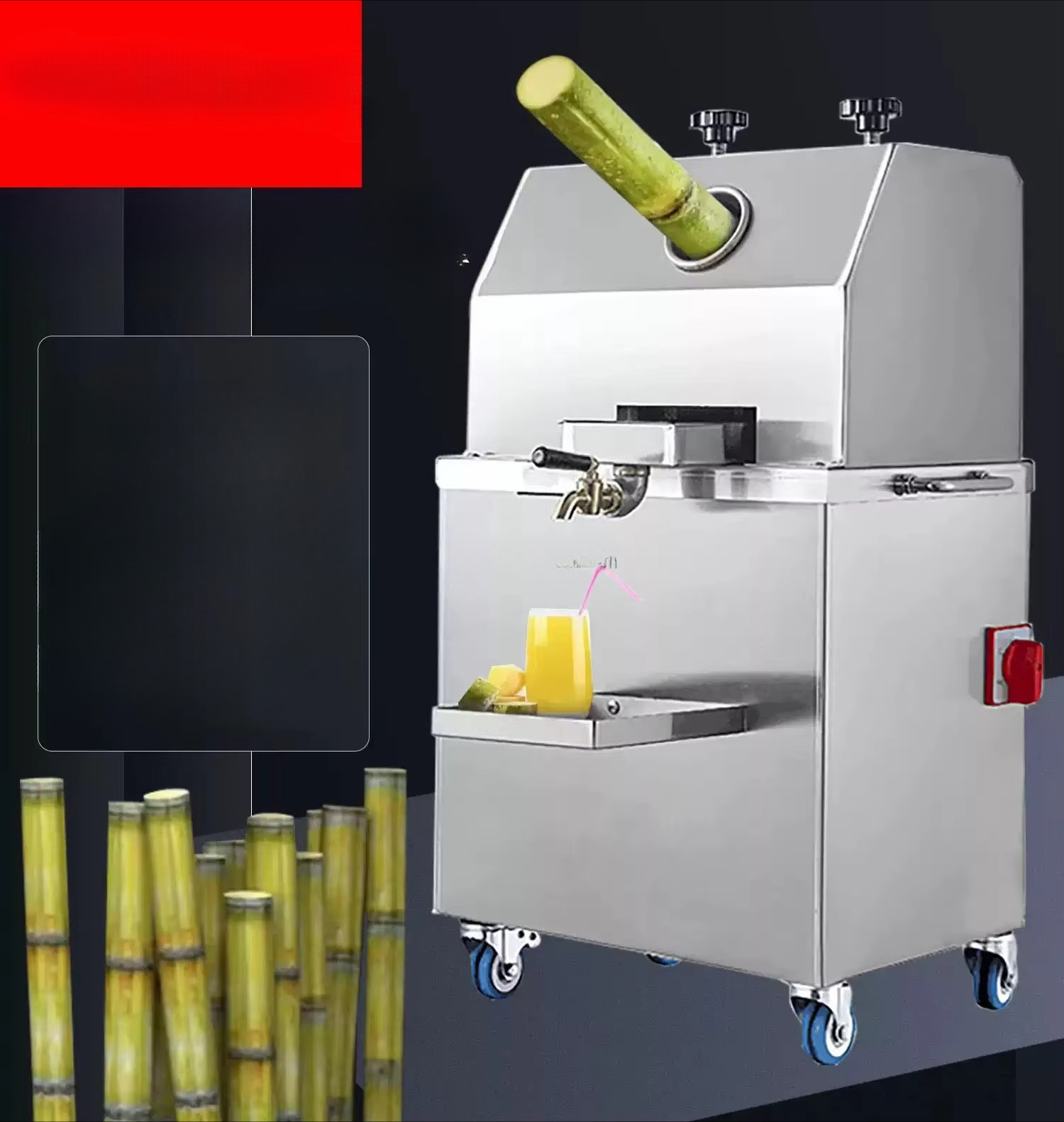 Commercial Kitchen Juicer - New Portable Stainless Steel Commercial Sugar