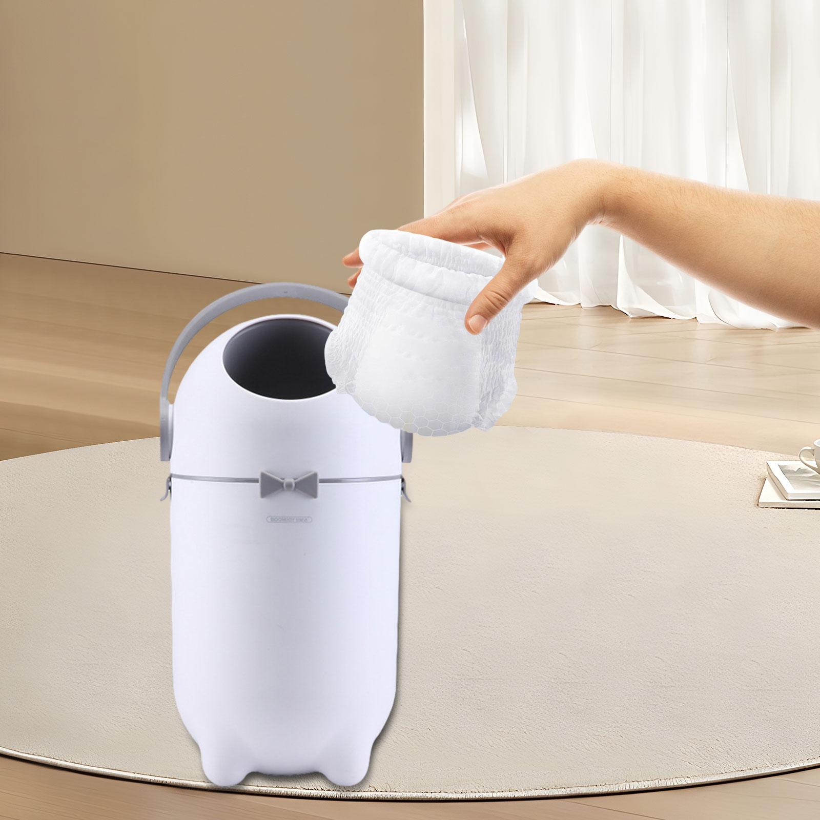 Commercial Kitchen Bin - 15 L Diaper Trash Can Dustbin