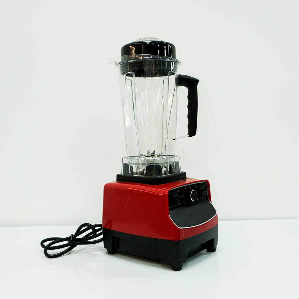 Commercial Kitchen Uk - 110V Red Professional Commercial Blender Multi-Function