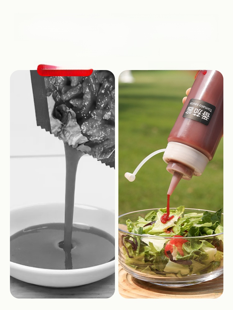 Thiened Salad Dring Dispenser  - Commercial Kitchen Utensil Storage reseña y precio