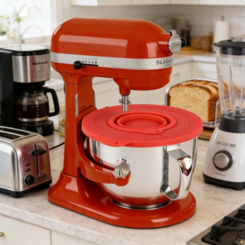 Silicone Mixer Bowl Cover Comp - Commercial Kitchen Juicer reseña y precio