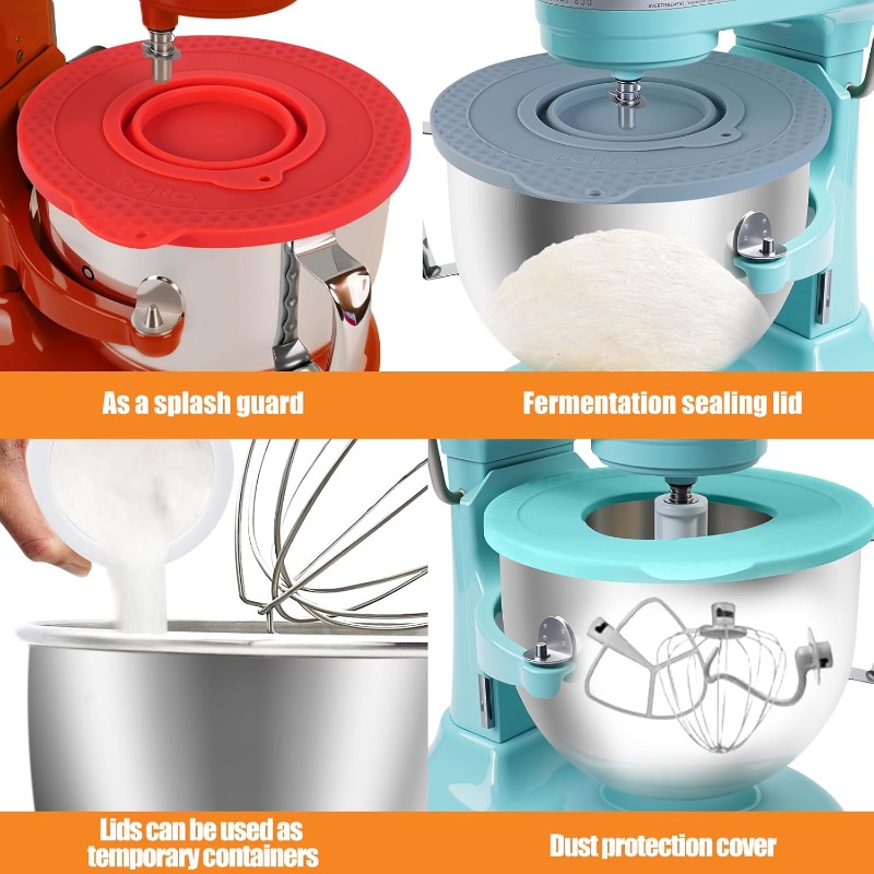 Silicone Mixer Bowl Cover Comp - Commercial Kitchen Juicer reseña y precio