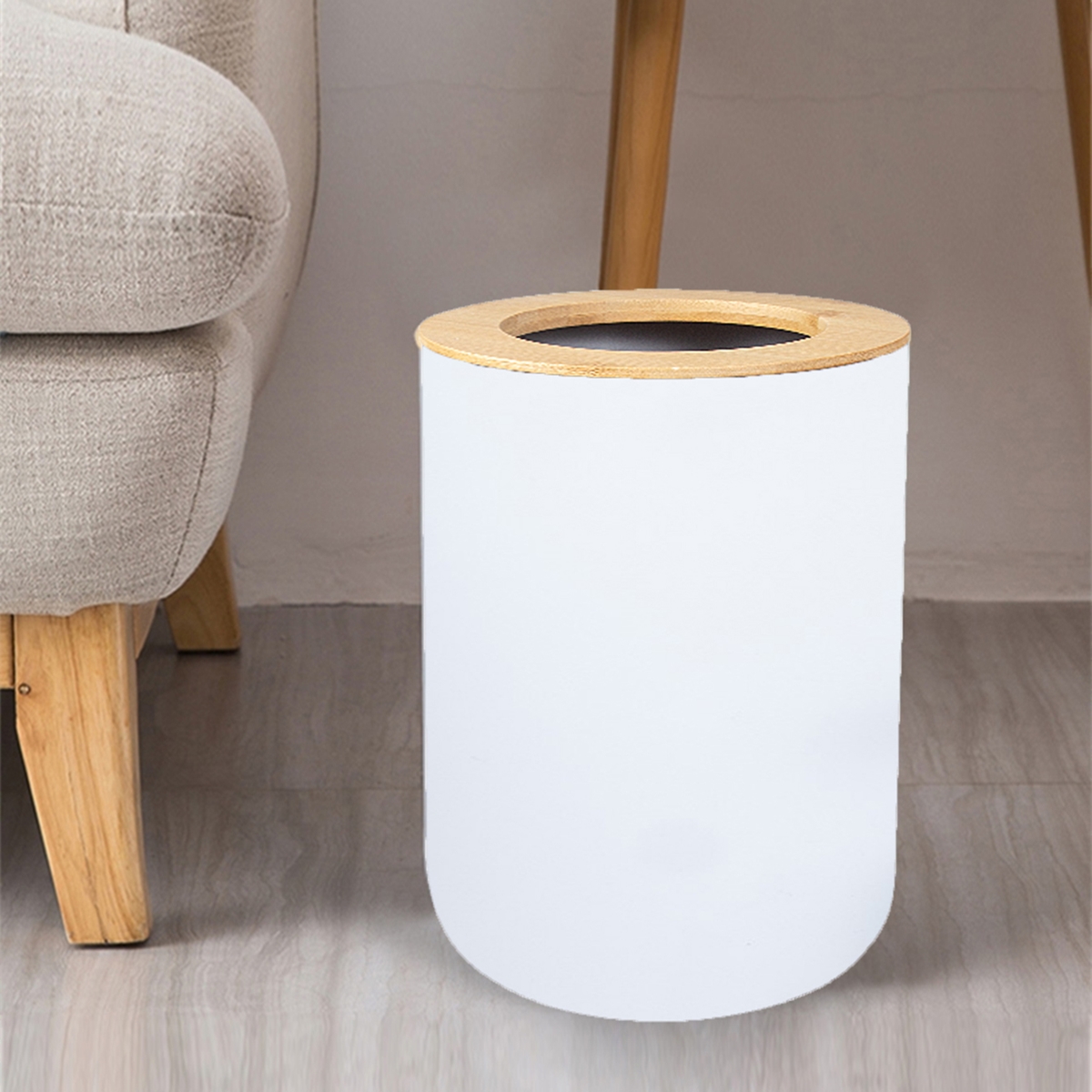 Black Plastic Trash Bin Modern - Commercial Kitchen Bin reseña y precio