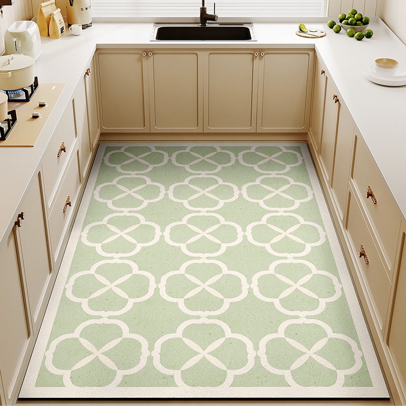 Kitchen Rug Waterproof Non-sli - Commercial Kitchen Non Slip Flooring reseña y precio