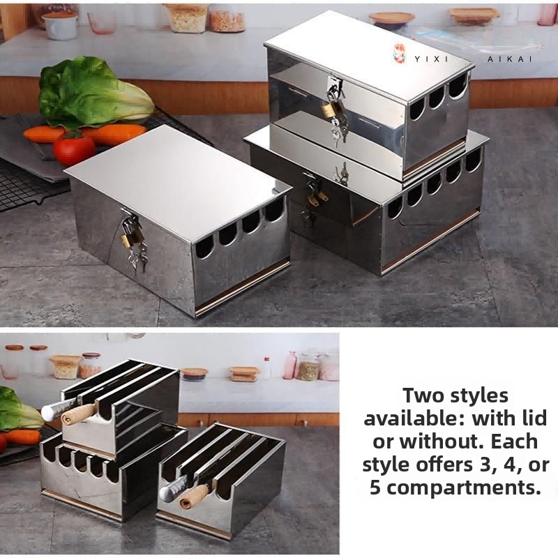 Stainless Steel Knife Holder K - Commercial Kitchen Utensil Storage reseña y precio