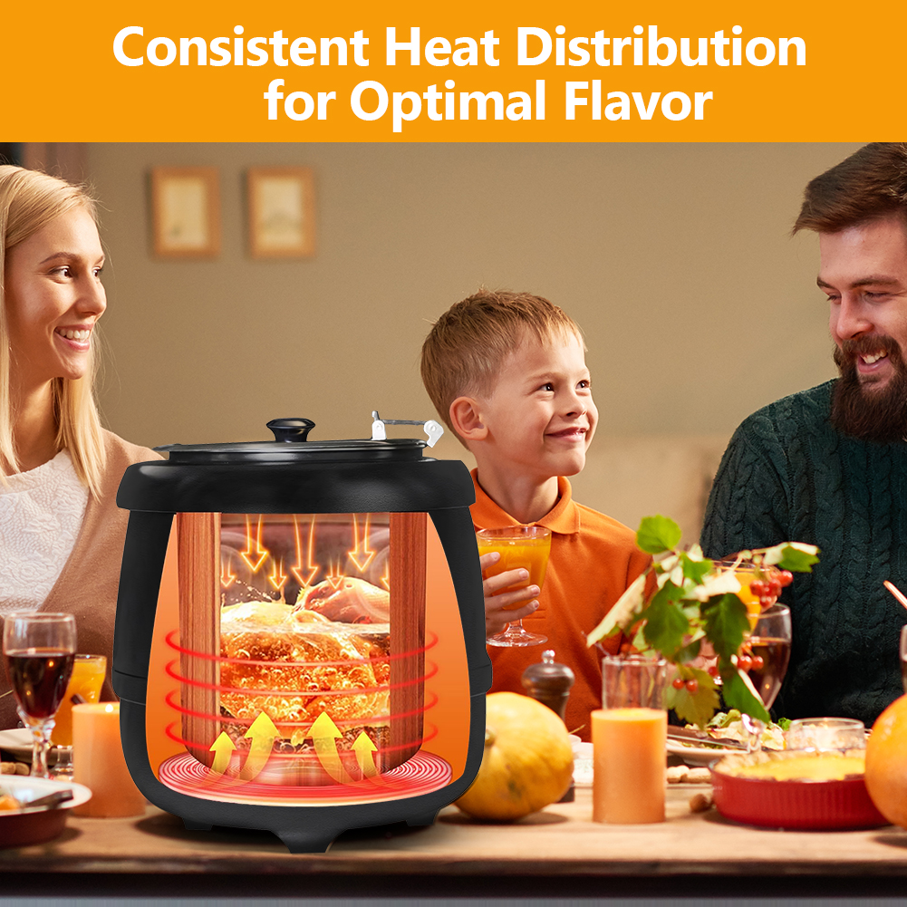 10L Electric Soup Warmer with  - Soup Kettle Warmer reseña y precio