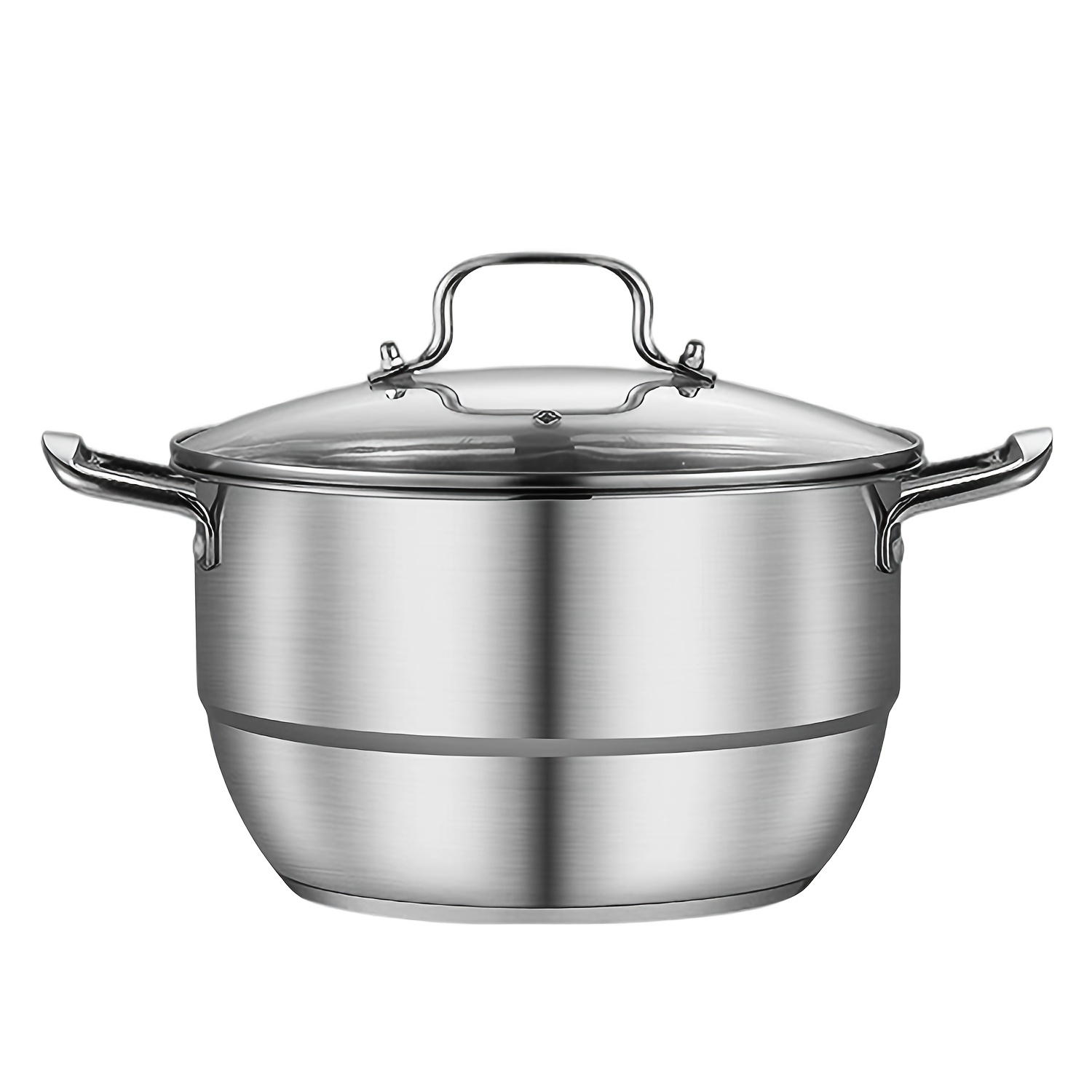 Stainless steel thickened soup - Soup Kettle Warmer reseña y precio