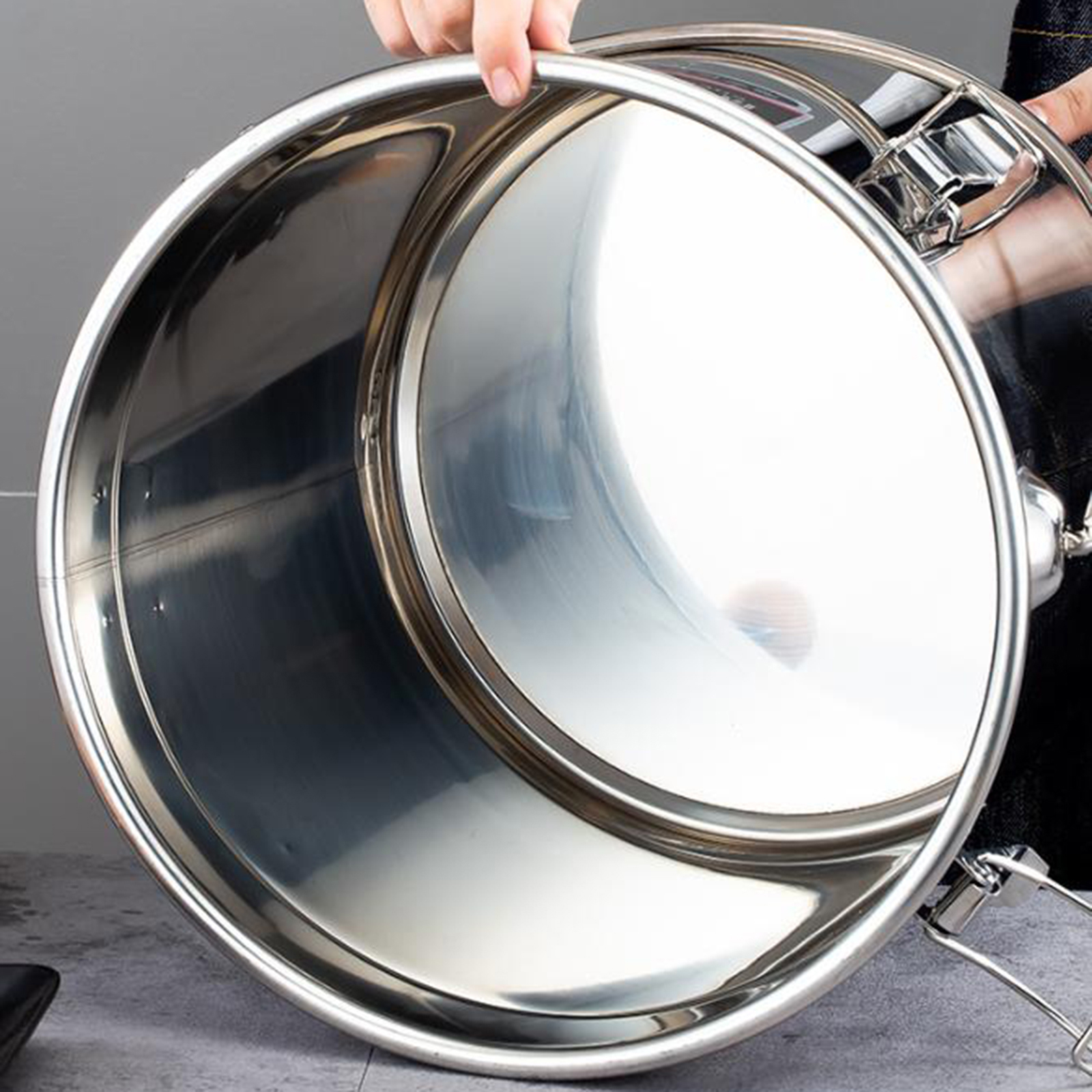 304 Stainless Steel Sealed Buc - Soup Kettle Warmer reseña y precio