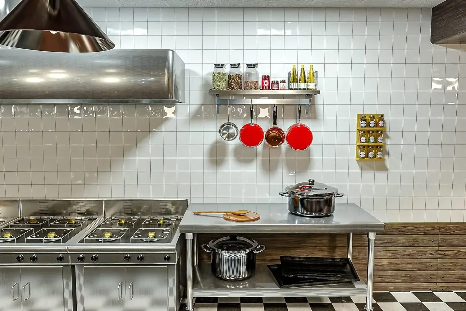 （XMSJ-Hot）Commercial Wall Moun - Commercial Kitchen Utensil Storage reseña y precio