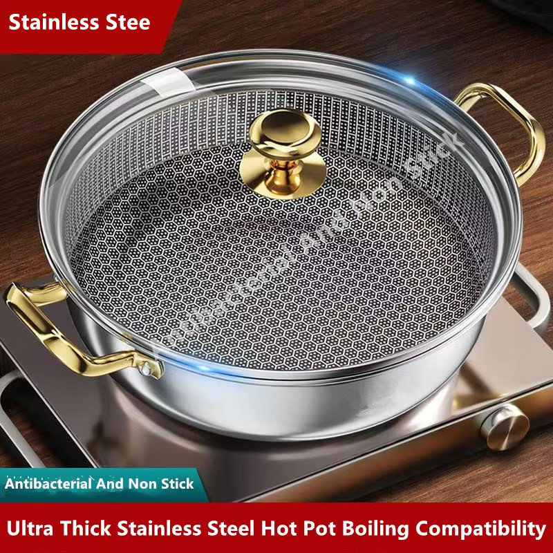 30cm Stainless Steel Soup Pot  - Soup Kettle Warmer reseña y precio