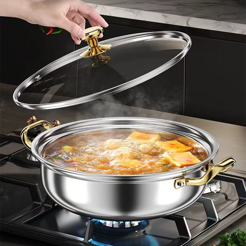 30cm Stainless Steel Soup Pot  - Soup Kettle Warmer reseña y precio