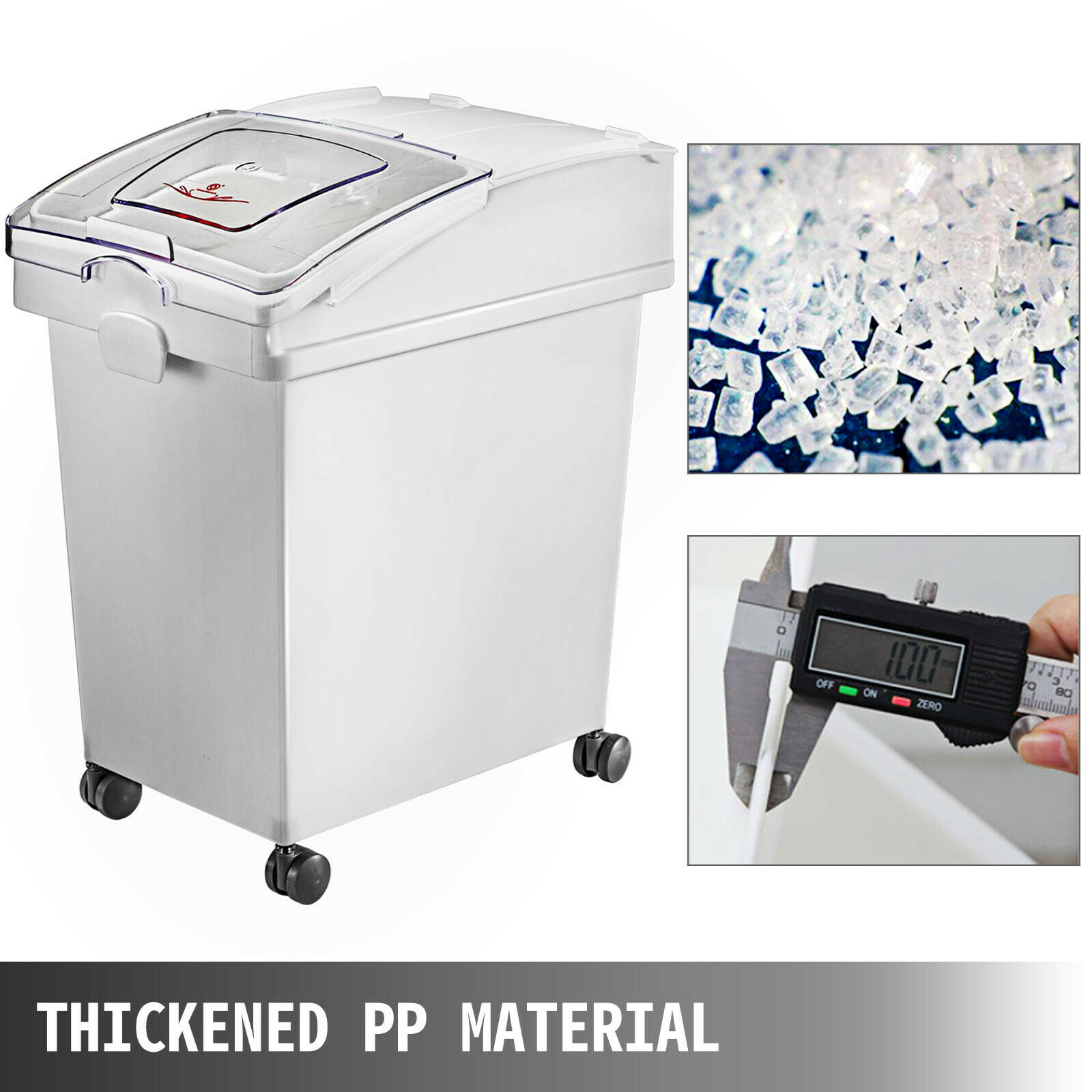 VEVOR 25L Dry Ingredient Stora - Commercial Kitchen Bin reseña y precio