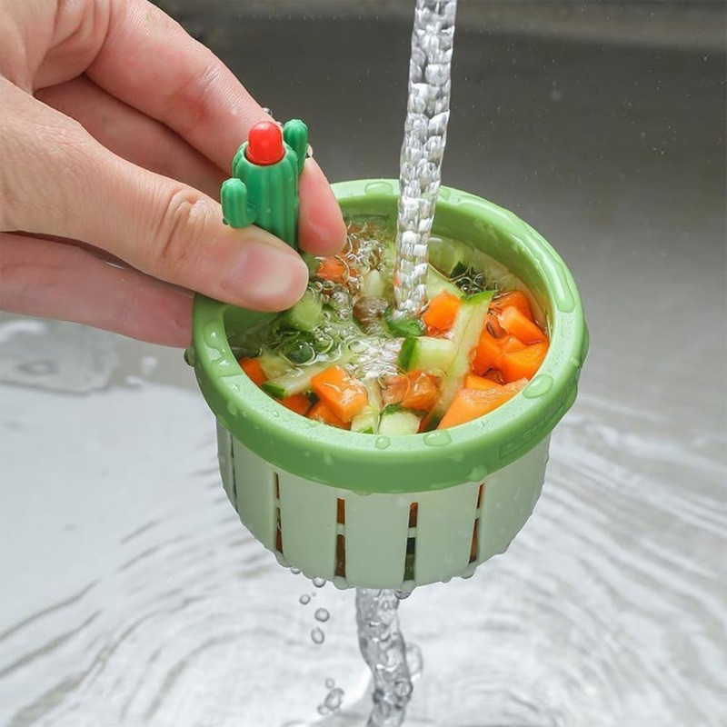 1-5pcs Cactus Sink Drain Strai - Commercial Kitchen Bin reseña y precio