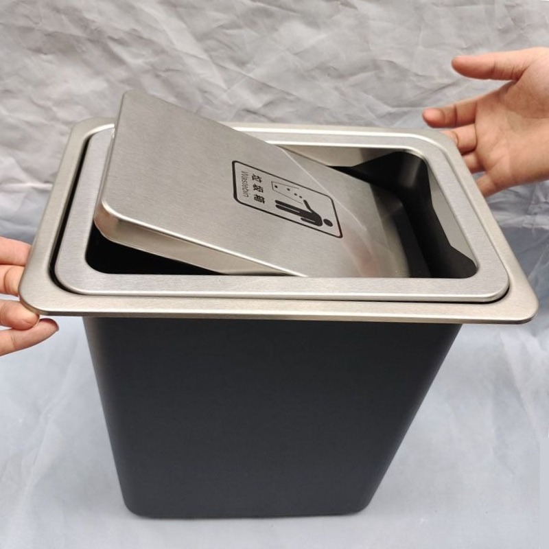 Household Trash Cans Kitchen C - Commercial Kitchen Bin reseña y precio