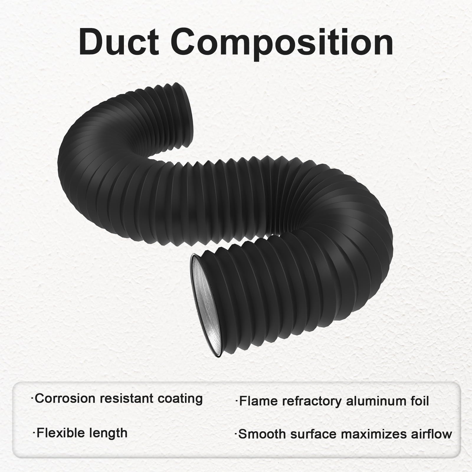 4 inch Dryer Vent Hose with 2  - Commercial Kitchen Exhaust reseña y precio