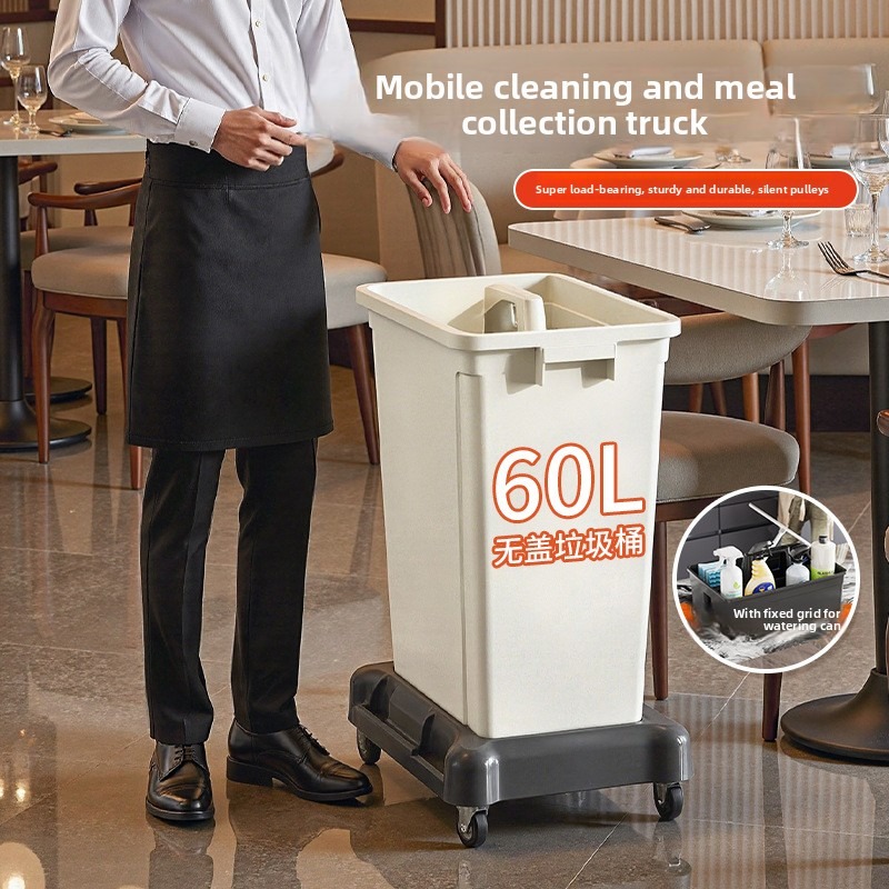 Restaurant Service Cart with W - Commercial Kitchen Bin reseña y precio