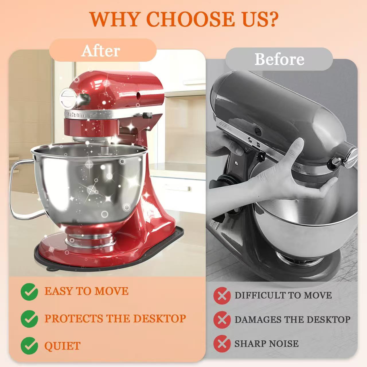 Silicone Sliding Mat for Kitch - Commercial Kitchen Juicer reseña y precio