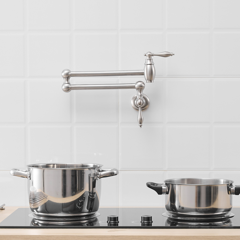 Pot Filler,Wall Mount Commerci - Commercial Kitchen Walls reseña y precio