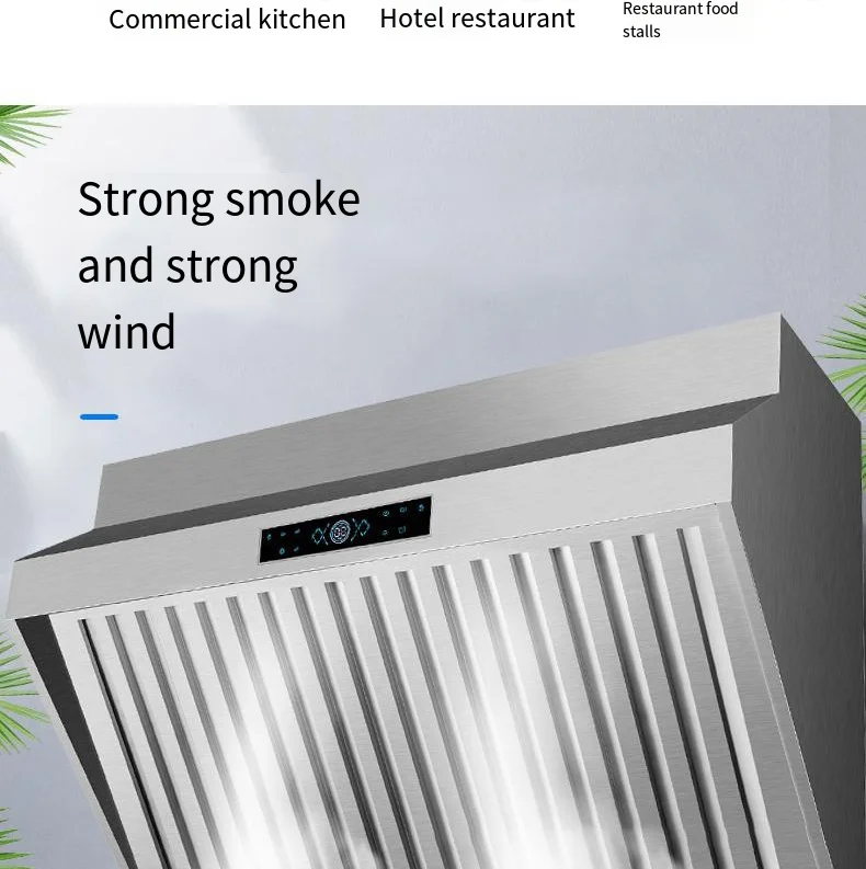 -for OEM 1.8m Stainless Steel  - Commercial Kitchen Range Hood reseña y precio