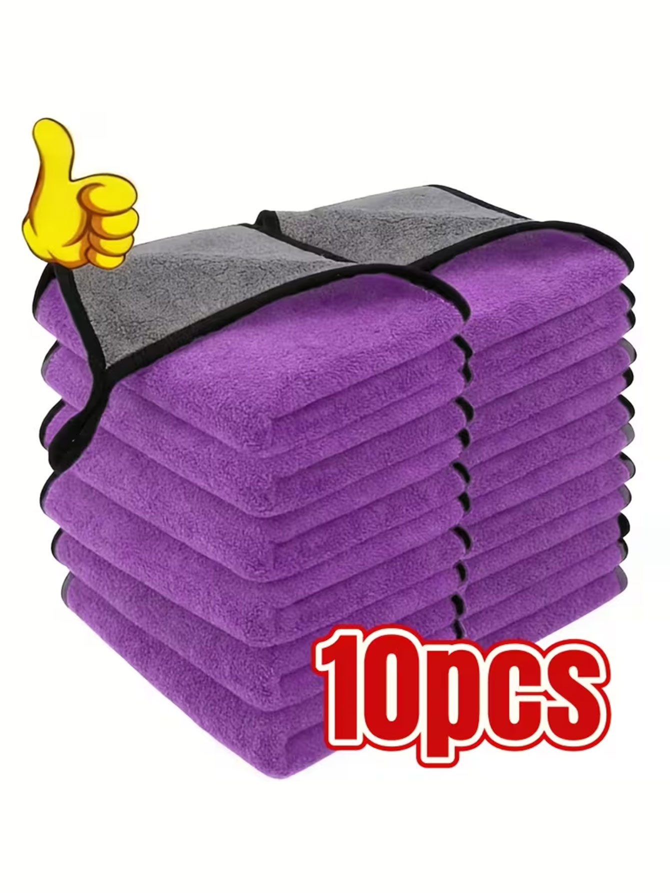 10-Pack Double-Sided Coral Vel - Commercial Kitchen Towels reseña y precio