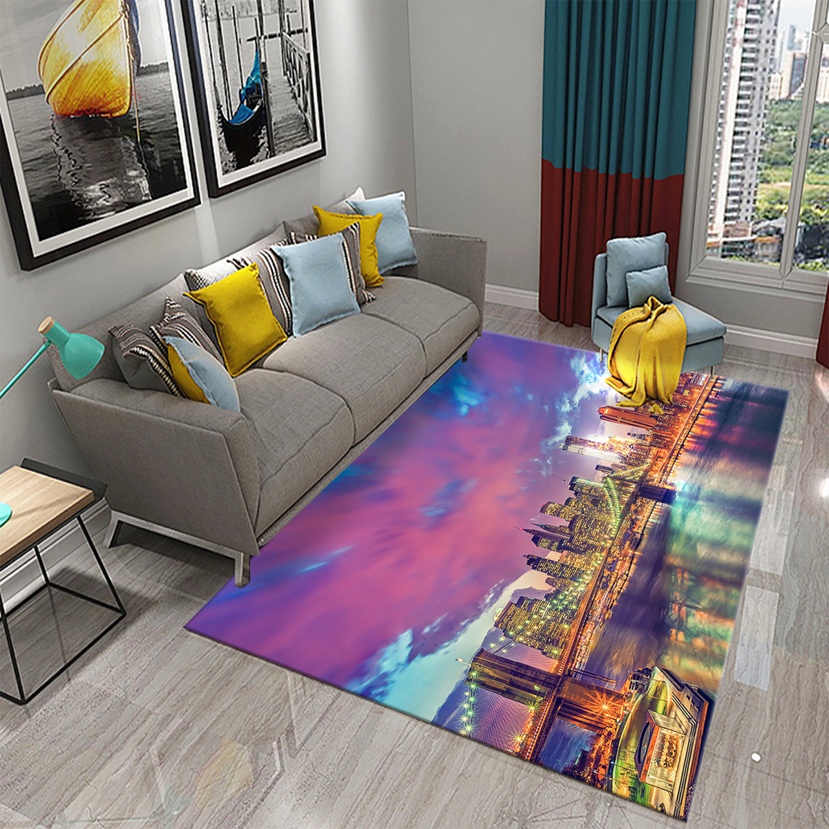 New York Street View Carpet fo - Commercial Kitchen York reseña y precio