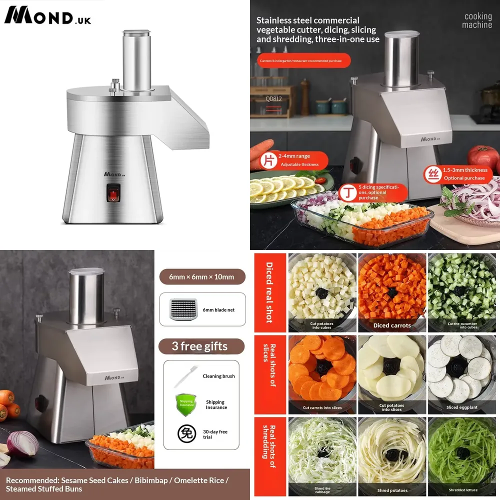 Commercial Vegetable Dicing Ma - Commercial Kitchen Uk reseña y precio