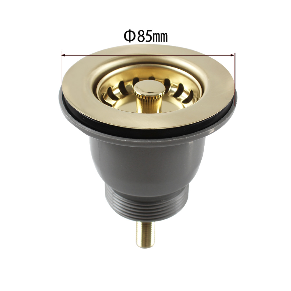 Talea 114MM Polished Golden Co - Commercial Kitchen Bin reseña y precio