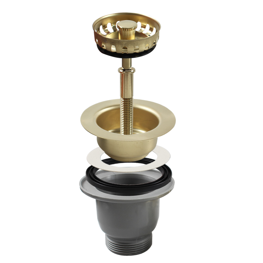 Talea 114MM Polished Golden Co - Commercial Kitchen Bin reseña y precio