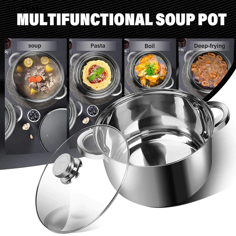 【A1】Stainless Casserole Cookwa - Soup Kettle Warmer reseña y precio