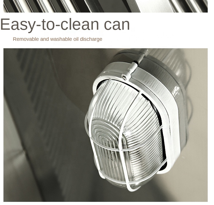 Hot Selling Exhaust Hood Comme - Commercial Kitchen Range Hood reseña y precio