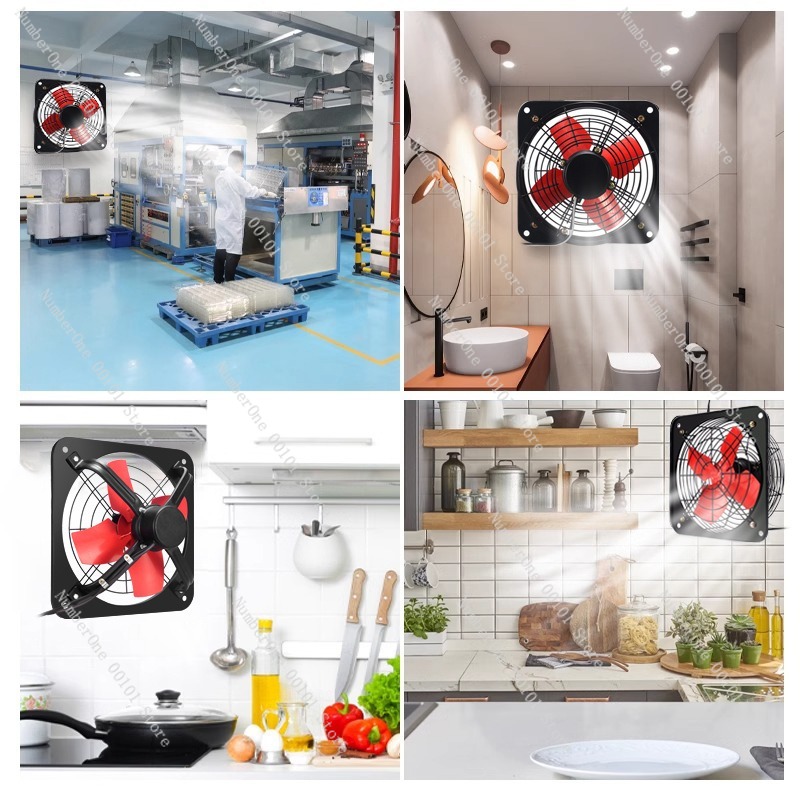 Industrial Wall-Mounted Exhaus - Commercial Kitchen Walls reseña y precio