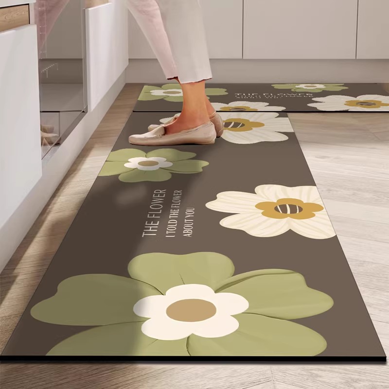 Kitchen Floor Mat Long Strip R - Commercial Kitchen Non Slip Flooring reseña y precio