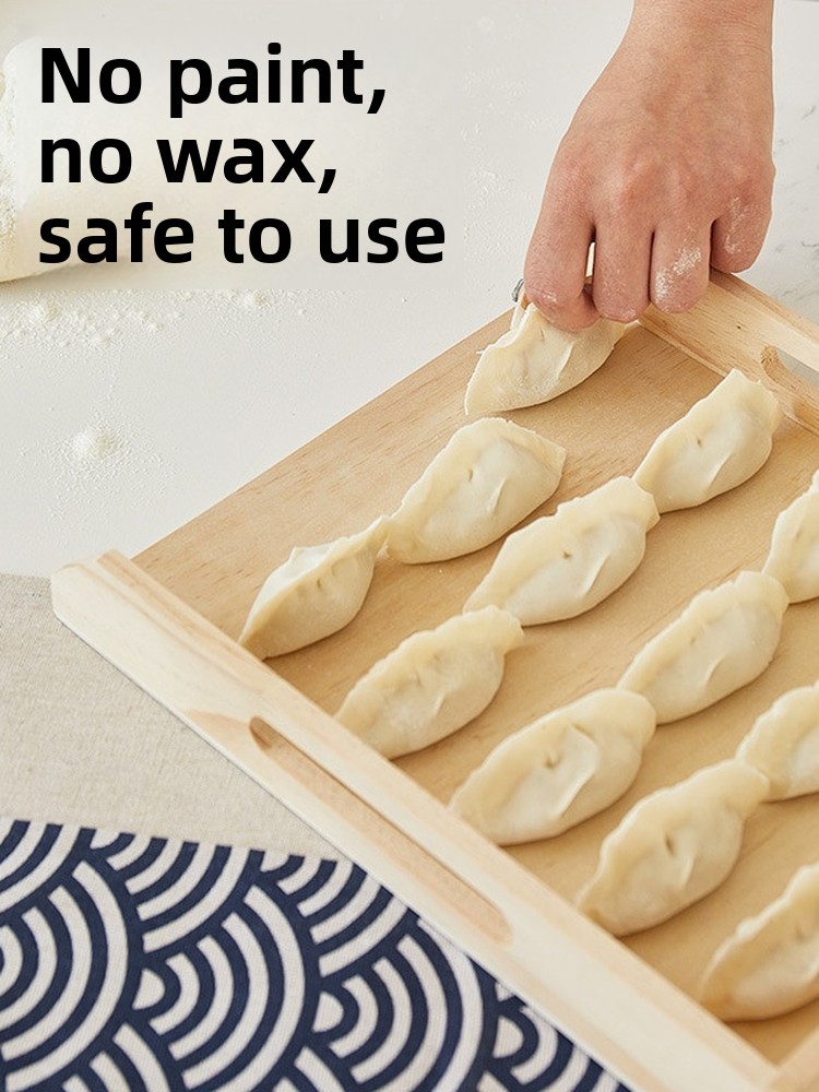 Wooden Multi-Layer Dumpling Tr - Commercial Kitchen Utensil Storage reseña y precio