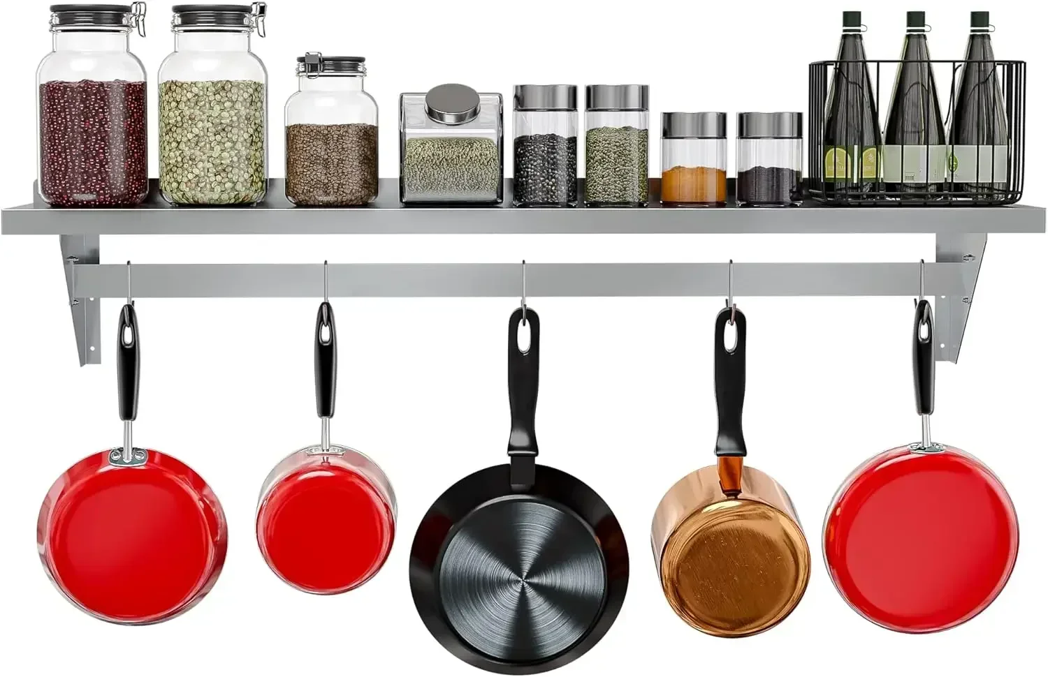 Commercial Wall Mounted, Utens - Commercial Kitchen Utensil Storage reseña y precio