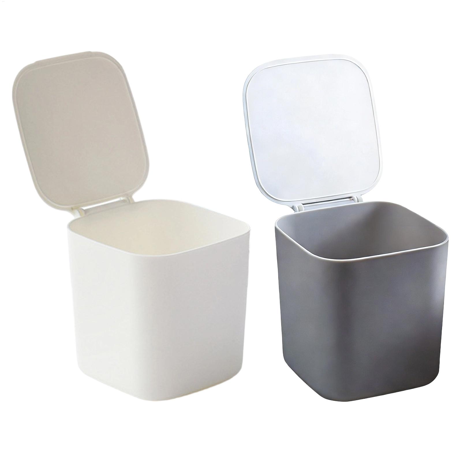 Mini Trash Can with Lid Small  - Commercial Kitchen Bin reseña y precio