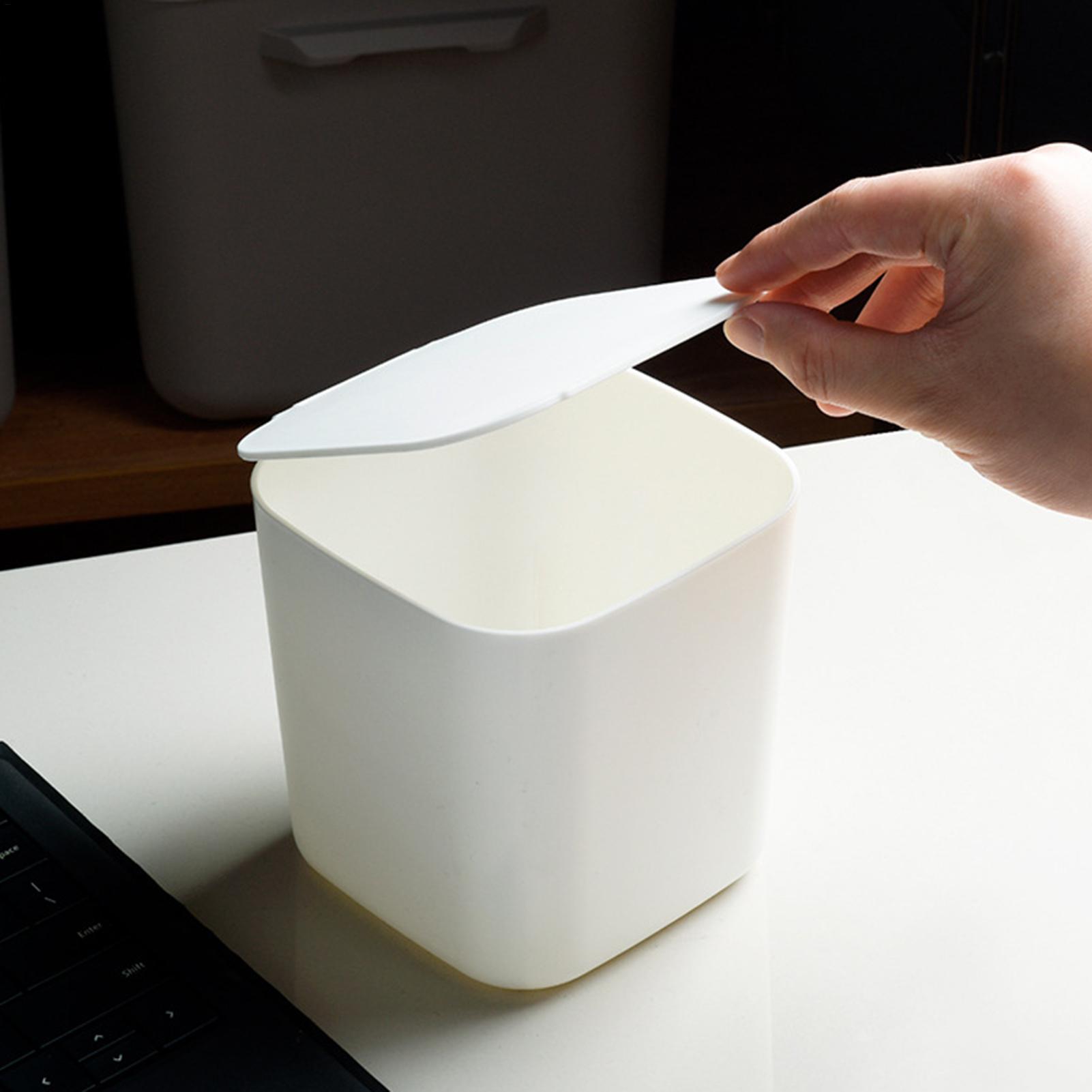 Mini Trash Can with Lid Small  - Commercial Kitchen Bin reseña y precio