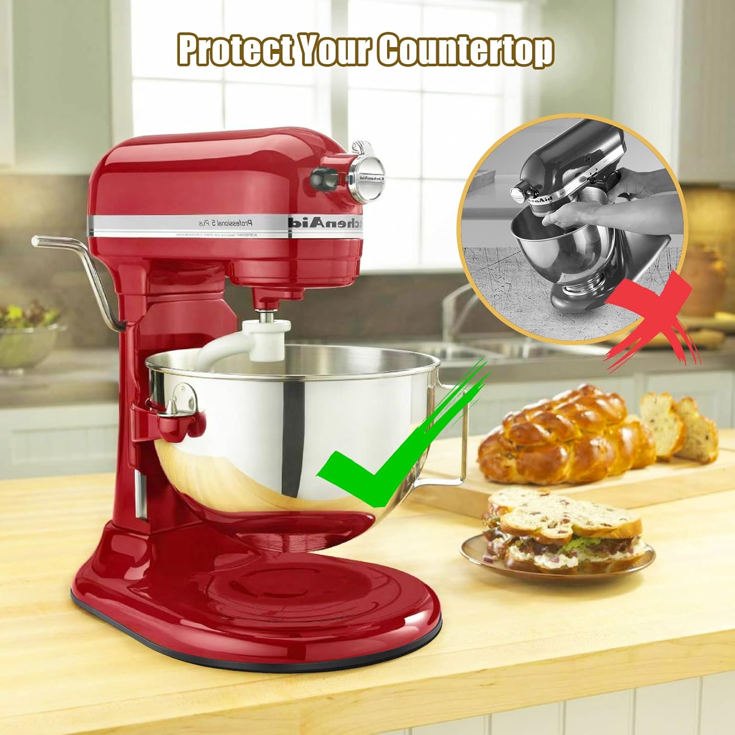 Sliding Mat for Kitchenaid Mix - Commercial Kitchen Juicer reseña y precio