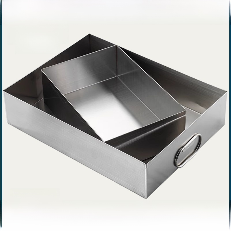 Stainl Steel Rectangular Cover - Commercial Kitchen Utensil Storage reseña y precio