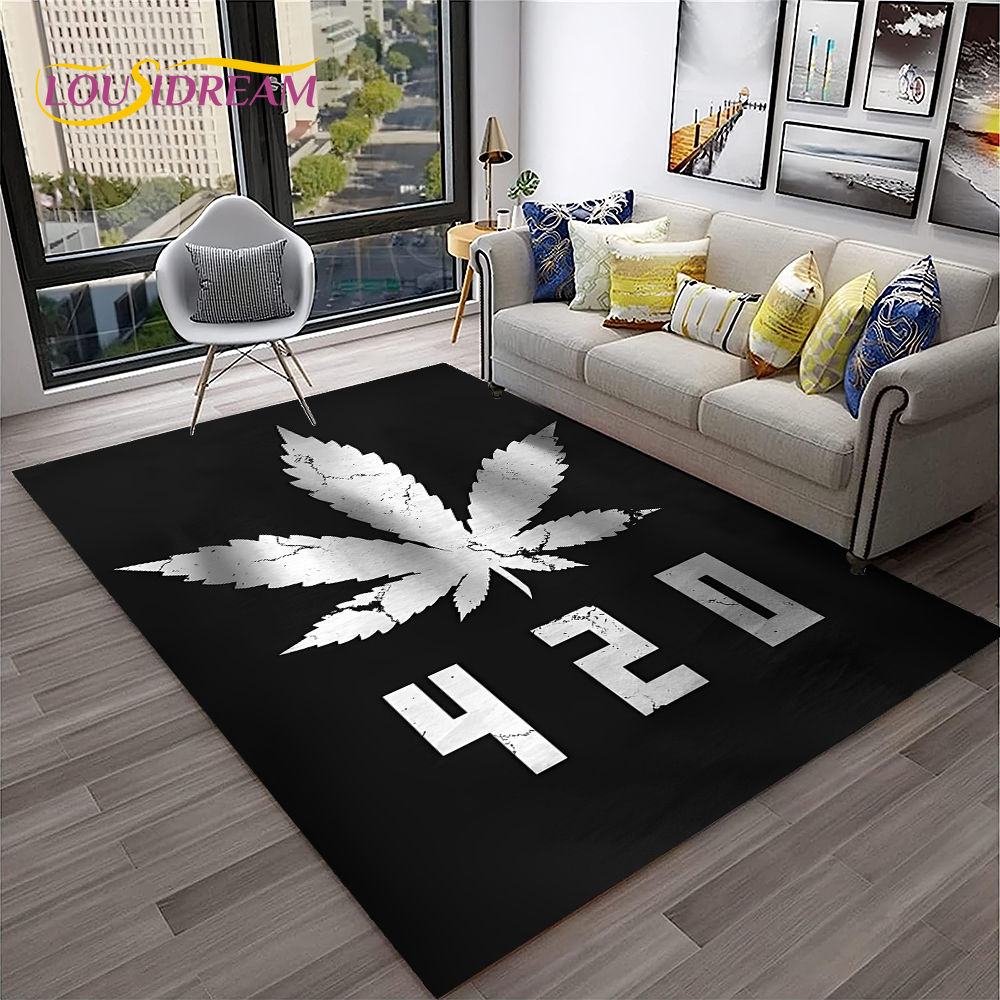 Weed Plants Maple Leaf Carpet  - Commercial Kitchen Non Slip Flooring reseña y precio