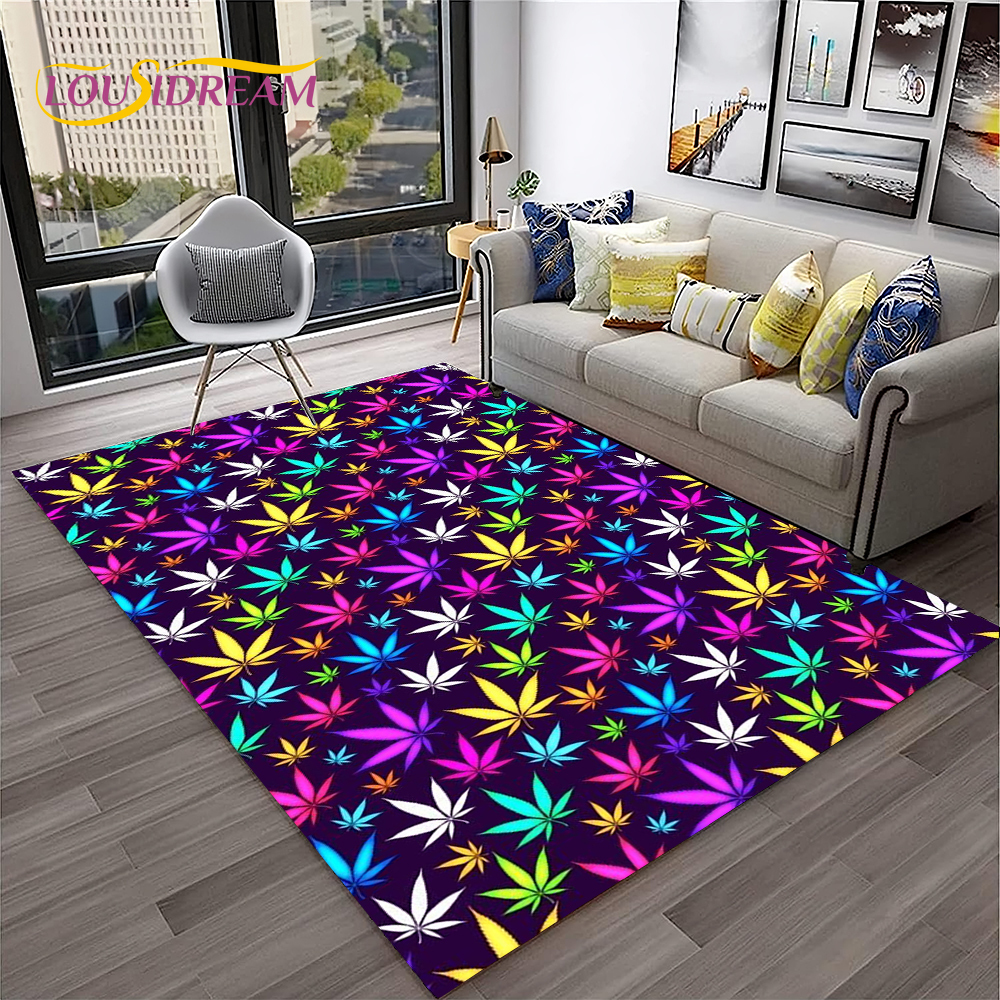 Weed Plants Maple Leaf Carpet  - Commercial Kitchen Non Slip Flooring reseña y precio