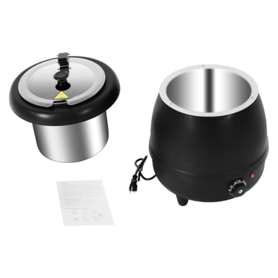 Soup Insulation Pot 10.5qt Com - Soup Kettle Warmer reseña y precio
