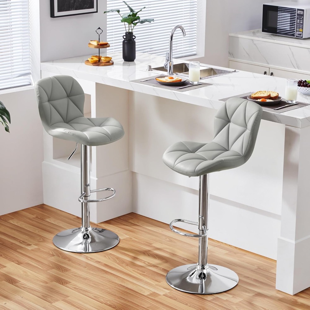 Bar Stools Set of 2, Modern Ad - Commercial Kitchen Island reseña y precio