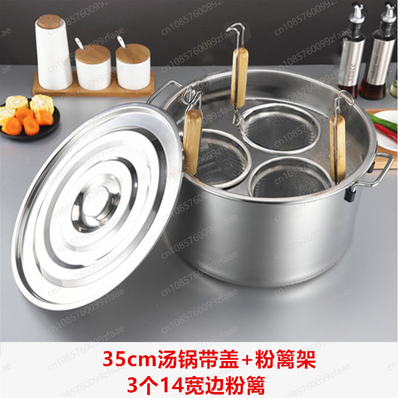 Stainless Steel Large Capacity - Soup Kettle Warmer reseña y precio