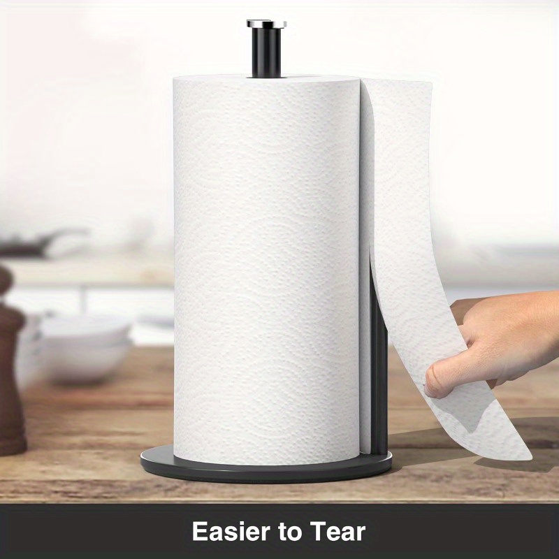 Paper Towel Holder Black, Prem - Commercial Kitchen Towels reseña y precio