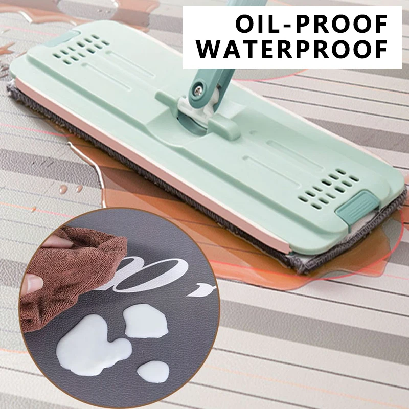 Rug for Kitchen Waterproof Non - Commercial Kitchen Non Slip Flooring reseña y precio
