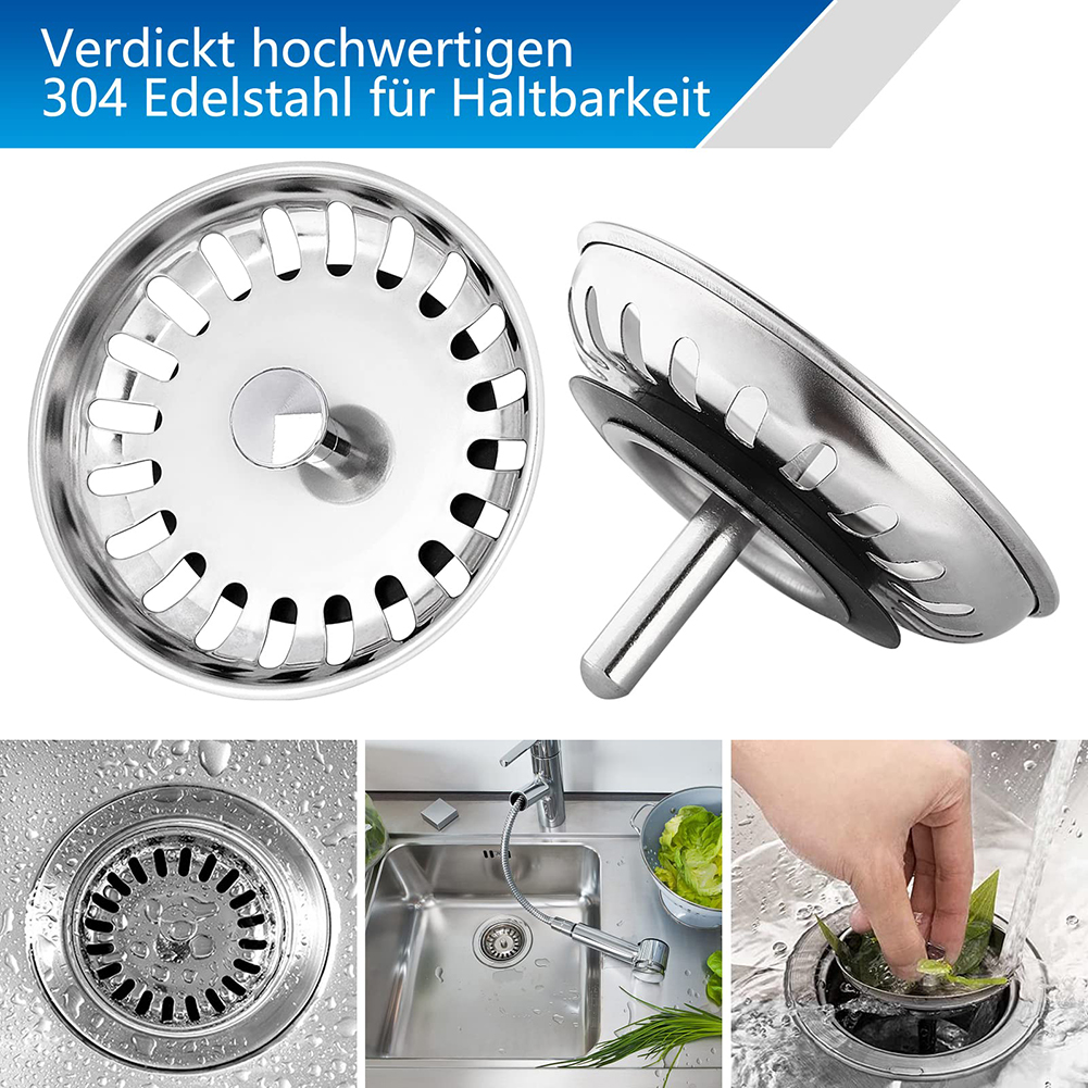 80/82/84mm Kitchen Sink Strain - Commercial Kitchen Bin reseña y precio