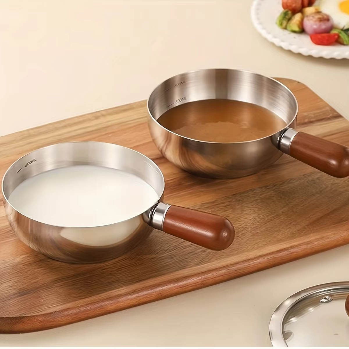 1pc Stainless Steel Pot with H - Soup Kettle Warmer reseña y precio