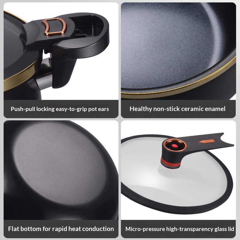 kitchen items Ceramic non-stic - Soup Kettle Warmer reseña y precio